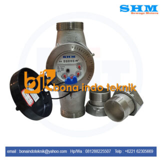 Jual SHM Stainless Steel Flow Meter | Water Meter Stainless Steel